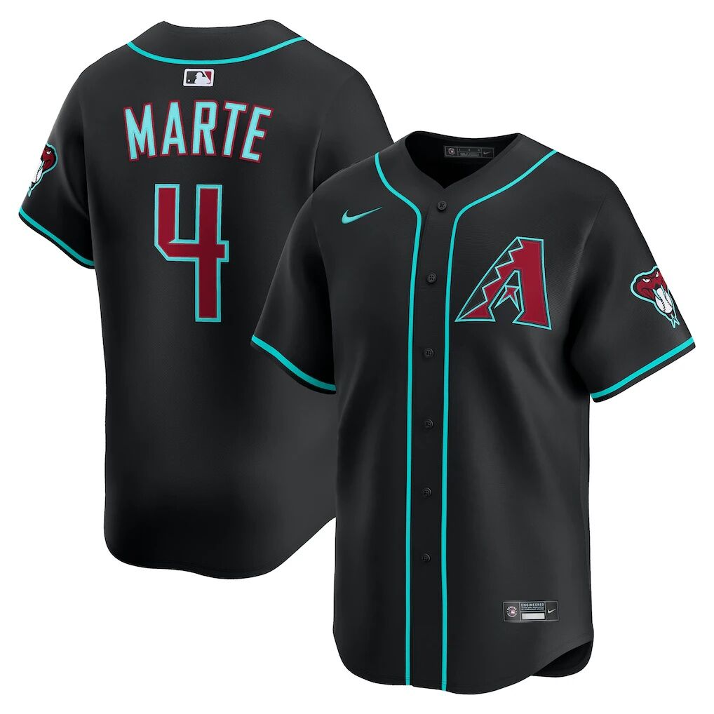 Ketel Marte Arizona Diamondbacks Nike Alternate Limited Jersey