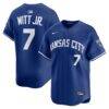 Bobby Witt Jr. Kansas City Royals Nike Alternate 2 Limited Player Jersey - - Front View