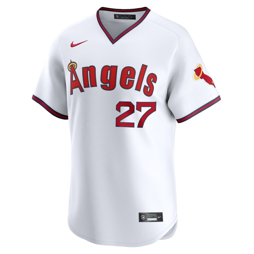 Mike Trout Los Angeles Angels Nike Alternate Limited Jersey