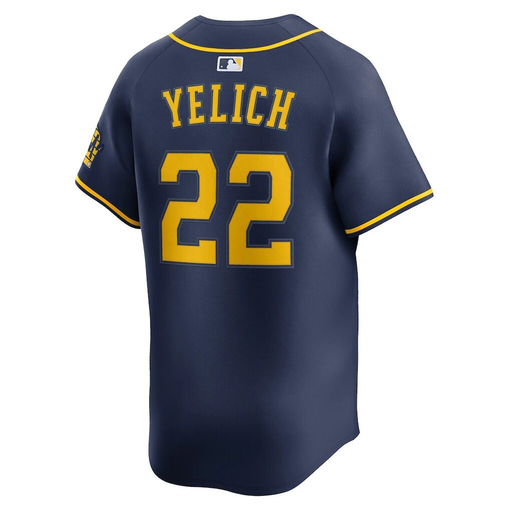 Christian Yelich Milwaukee Brewers Nike Alternate Limited Jersey