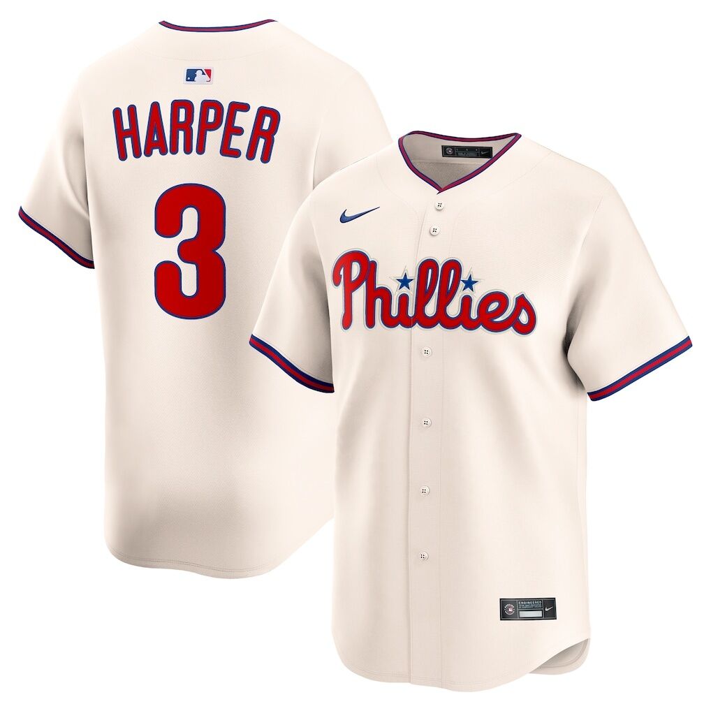 Bryce Harper Philadelphia Phillies Nike Alternate Limited Jersey
