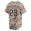 Fernando Tatis Jr. San Diego Padres Nike Alternate 2 Limited Jersey - Camo - Detail View