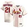 Lars Nootbaar St. Louis Cardinals Nike Alternate 2 Limited Jersey - Cream - Front View