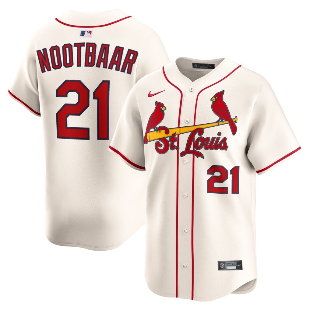 Lars Nootbaar St. Louis Cardinals Nike Alternate 2 Limited Jersey