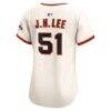 Jung Hoo Lee San Francisco Giants Nike Women's Home Limited Jersey - Cream - Front View