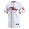 Houston Astros Nike Home Limited Jersey - White - Alt2