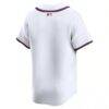 Atlanta Braves Nike Home Limited Jersey - White - Alt1