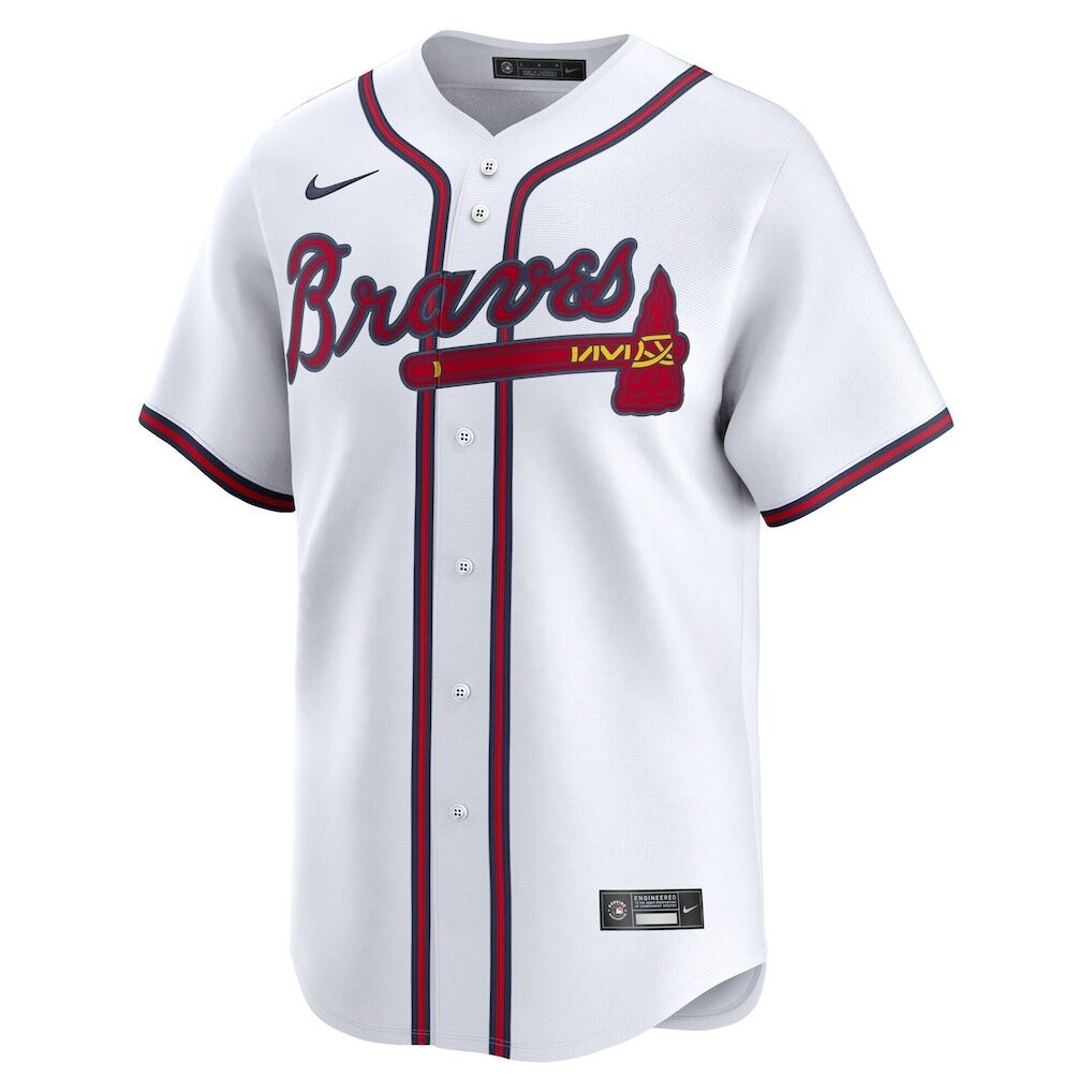 Atlanta Braves Nike Home Limited Jersey