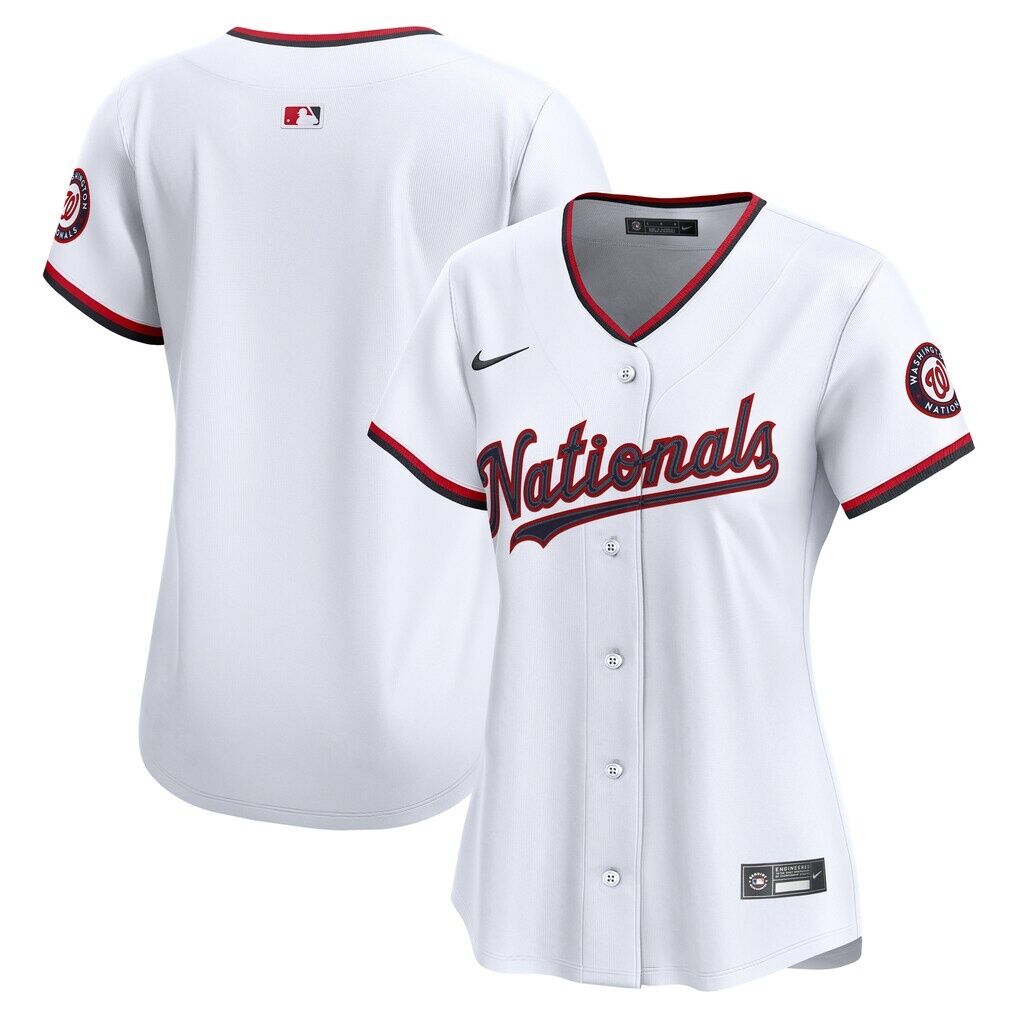 Washington Nationals Nike Women’s Home Limited Jersey