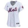 New York Mets Nike Women's Home Limited Jersey - White - Front View