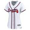 Atlanta Braves Nike Home Women's Limited Jersey - White - Alt2