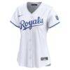 Kansas City Royals Nike Women's Home Limited Jersey - White - Alt1