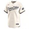 Minnesota Twins Nike Alternate Limited Jersey - Cream - Side View