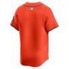 Houston Astros Nike Alternate Limited Jersey - Orange - Detail View