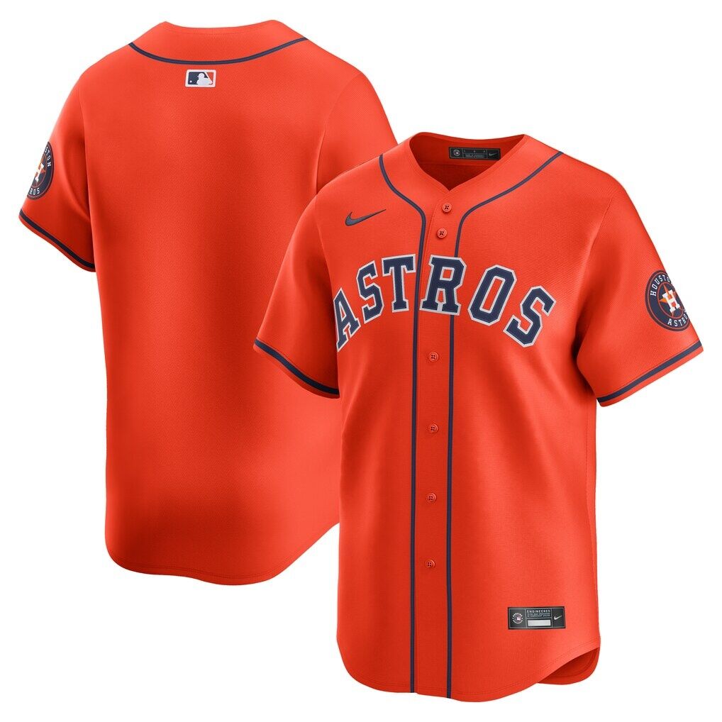 Houston Astros Nike Alternate Limited Jersey
