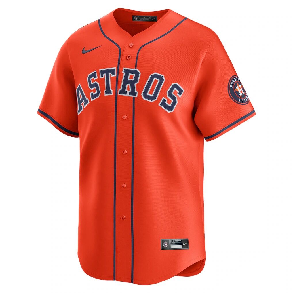 Houston Astros Nike Alternate Limited Jersey