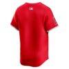 Los Angeles Angels Nike Alternate Limited Jersey - Red - Detail View