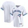 Toronto Blue Jays Nike Cooperstown Collection Limited Jersey - White - Front View