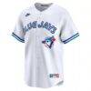 Toronto Blue Jays Nike Cooperstown Collection Limited Jersey - White - Side View