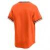 Baltimore Orioles Nike Cooperstown Collection Limited Jersey - Orange - Detail View