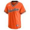 Baltimore Orioles Nike Cooperstown Collection Limited Jersey - Orange - Side View