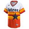 Houston Astros Nike Cooperstown Collection Limited Jersey - White - Side View