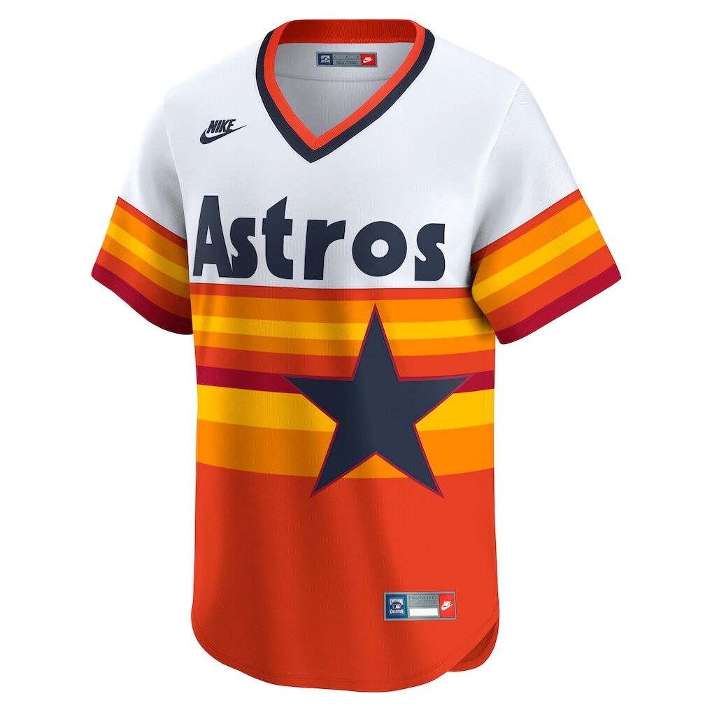 Houston Astros Nike Cooperstown Collection Limited Jersey
