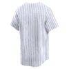 New York Yankees Nike Cooperstown Collection Limited Jersey - White - Detail View