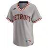 Detroit Tigers Nike Cooperstown Collection Limited Jersey - Gray - Side View