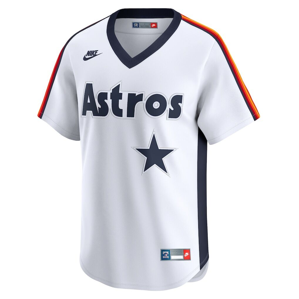Nolan Ryan Houston Astros Nike Throwback Cooperstown Collection Limited Jersey