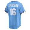 Bo Jackson Kansas City Royals Nike Throwback Cooperstown Collection Limited Jersey - - Detail View