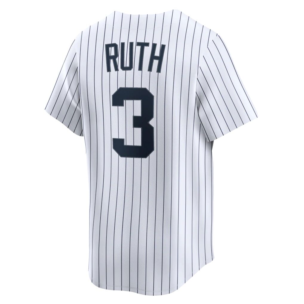 Babe Ruth New York Yankees Nike Throwback Cooperstown Collection Limited Jersey