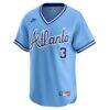 Dale Murphy Atlanta Braves Nike Throwback Cooperstown Collection Limited Jersey - - Back View