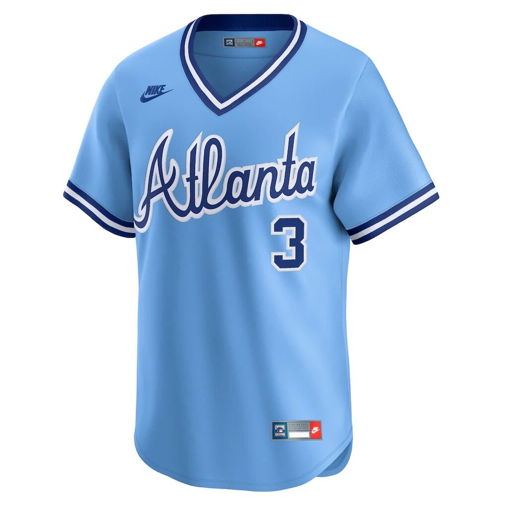 Dale Murphy Atlanta Braves Nike Throwback Cooperstown Collection Limited Jersey – Light Blue