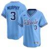 Dale Murphy Atlanta Braves Nike Throwback Cooperstown Collection Limited Jersey - - Front View