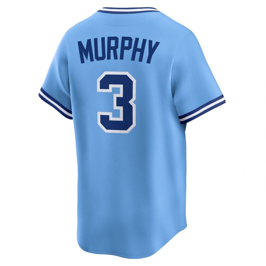 Dale Murphy Atlanta Braves Nike Throwback Cooperstown Collection Limited Jersey – Light Blue