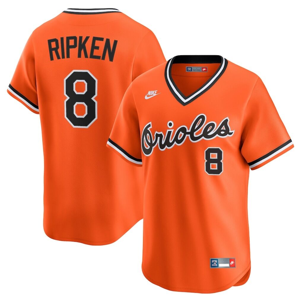 Cal Ripken Sr. Baltimore Orioles Nike Throwback Cooperstown Collection Limited Jersey
