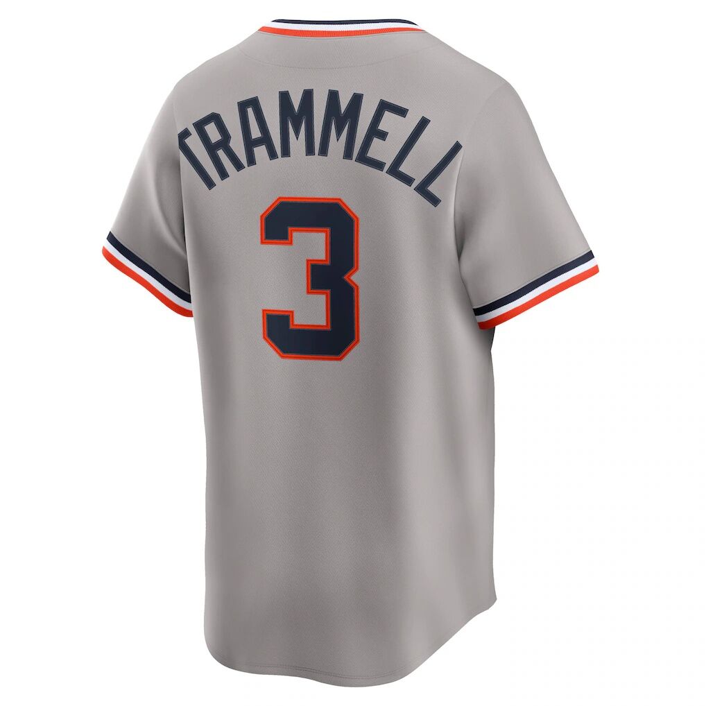 Alan Trammell Detroit Tigers Nike Cooperstown Collection Limited Jersey