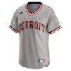 Alan Trammell Detroit Tigers Nike Cooperstown Collection Limited Jersey - Gray - Side View