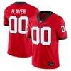 Georgia Bulldogs Nike NIL Pick-A-Player Game Jersey - Red - Front View