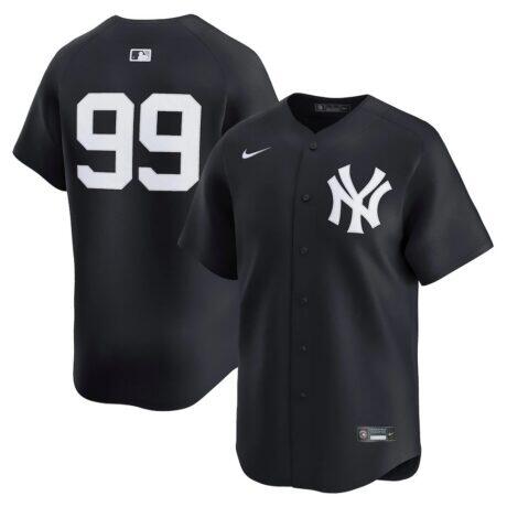 Aaron Judge New York Yankees Nike Alternate Limited Player Jersey - Navy - Front View