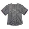 New York Mets Nike Infant 2024 City Connect Limited Jersey - Gray - Side View