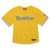 Boston Red Sox Nike Toddler City Connect Limited Jersey - Gold - Side View
