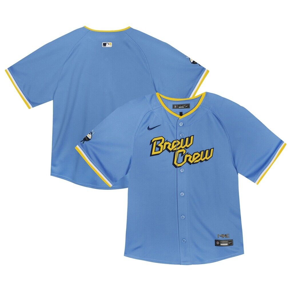 Milwaukee Brewers Nike Toddler City Connect Team Limited Jersey