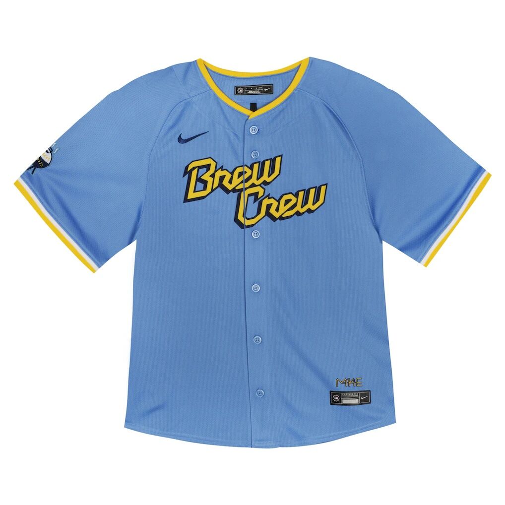 Milwaukee Brewers Nike Toddler City Connect Team Limited Jersey