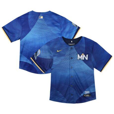 Minnesota Twins Nike Toddler City Connect Team Limited Jersey - Navy - Front View