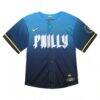 Philadelphia Phillies Nike Toddler City Connect Team Limited Jersey - Blue - Side View