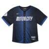 Detroit Tigers Nike Toddler City Connect Team Limited Jersey - Blue - Side View