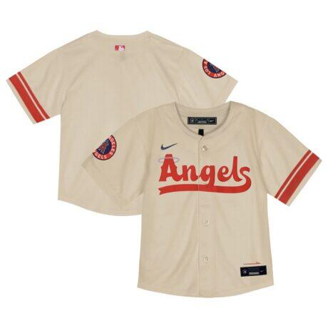 Los Angeles Angels Nike Toddler City Connect Team Limited Jersey - - Front View