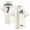 Corbin Carroll Arizona Diamondbacks Nike Home Replica Jersey - Cream - Front View
